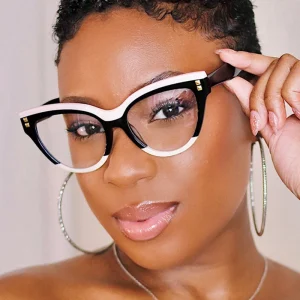 H1f45afcedce64b529f12be0f46d842daj.webp 7727 Retro Cat Eye Design Glasses Fashion Spike Trendy Anti Blue Light Eyeglasses Ins Optical Frames 2023