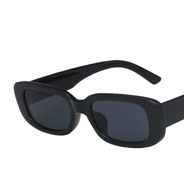 Small Rectangle Sun Glasses Retro Driving Eyeglasses Vintage Narrow Frame Square Sunglasses Unisex Frame Eyewear - Image 4