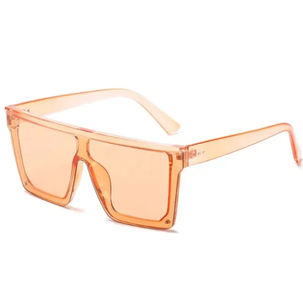 Sunglass Custom logo Sports Eyewear Big Frame Fashion Black Gafasquare Sunglasses for Men - Image 3