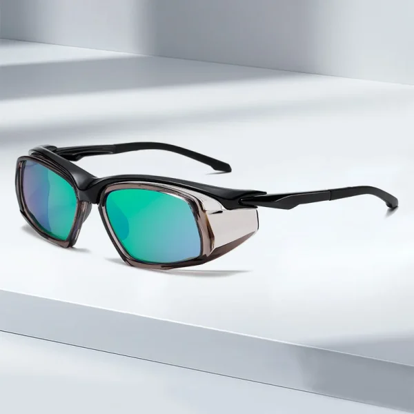 Lmamba 660 Custom TR90 Sports Running Sun Glasses Men Mountaineering Wind Sand TR90 Polarized Safety Sunglasses - Image 6
