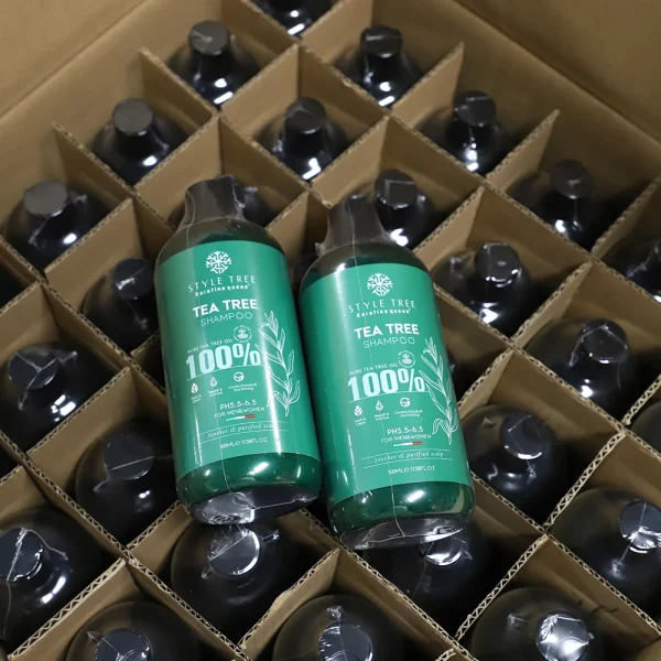 OEM Factory Wholesale Tea Tree Oil Hair Care Shampoo Conditioner Anti-Frizz Hair Shampoo - Image 6