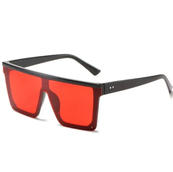 Sunglass Custom logo Sports Eyewear Big Frame Fashion Black Gafasquare Sunglasses for Men - Image 6