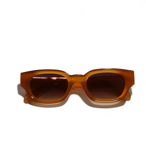 Lmamba 95392 Vintage High Quality Square Sun Glasses 2025 Retro Brand Designer Green Brown Sunglasses Men Women - Image 3
