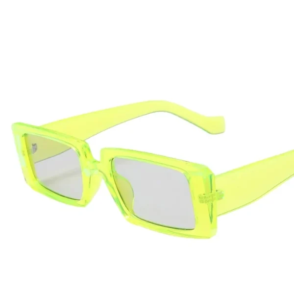 Sunglasses Fashion Shades New  Trend Custom logo Ladies square 2025 Summer Hot pink Sunglasses - Image 2