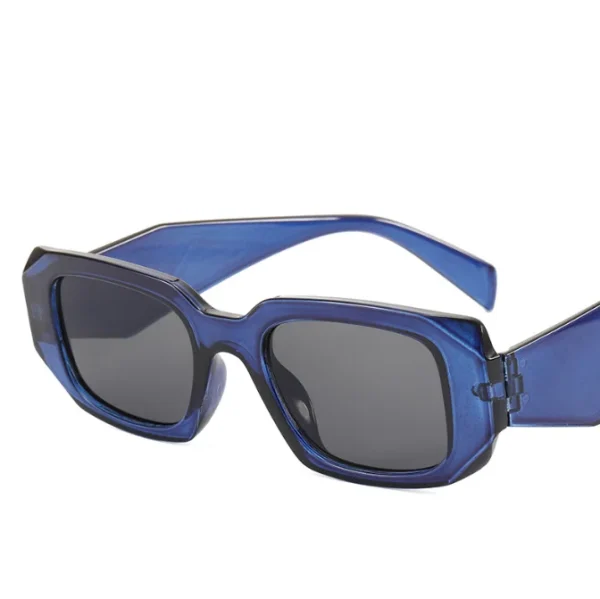 Vintage Square Sunglasses Women Irregular Sunglasses Square Cat Eye Sunglasses for Women UV400 Protection Rectangle Glasses - Image 3
