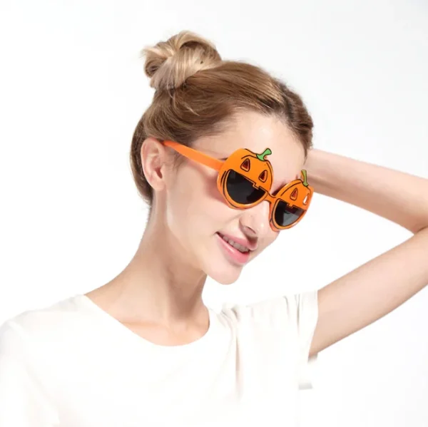 2025 Halloween Glasses Bat Pumpkin Web Skeleton Funny Glasses Cosplay Eyewear Costume Prop Party Decoration - Image 3