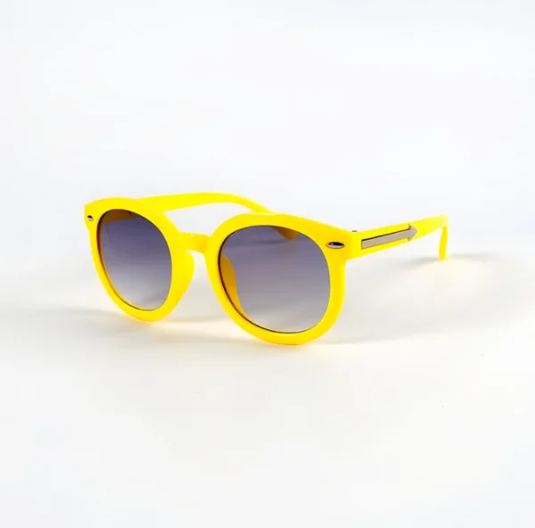Wholesale Fashion Design Children Sunglasses Kids Round Frame Sun Glasses UV protection Trend Shades for Boys and Girls - Image 4