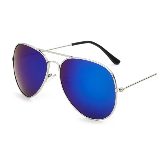 70's Fashion Men Women Sunglasses Mirror Vintage Aviation Pilot Sun Glasses With Metal Frame - Image 5