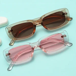Hot Sale Children Fashion Sunglasses Rectangle Outdoor Sunglasses Small Frame Orange Shades Uv protection