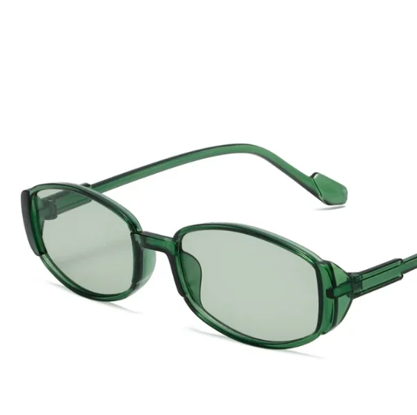 Oval Frame Sunglasses for Women and Men Retro Design Outdoor Sun Glasses Trendy Candy Color Eyewear - Image 2