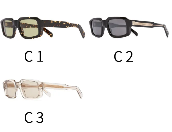 LMA 2411 Luxury Champagne Brand Custom Shades Vintage High Quality Women Men Polarized Lens Thick Square Acetate Sunglasses 2025 - Image 4