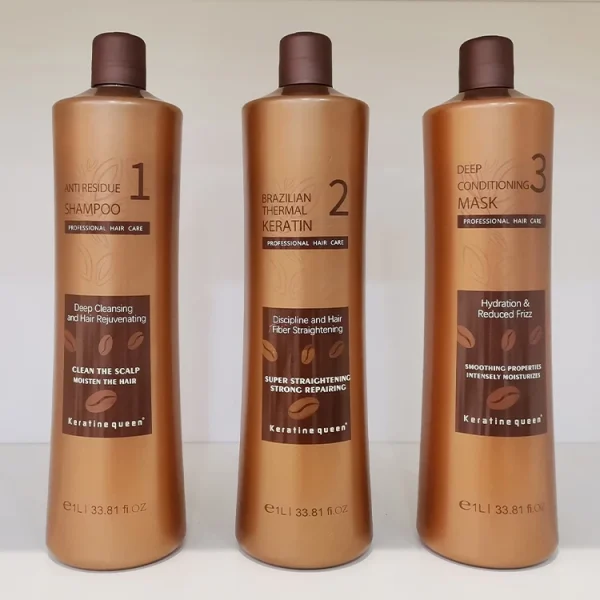 Hair Brazilian Keratin Shampoo Oem Damage Hair Keratin Treatment Smoothing Brazilian Straightening Treatment Set - Image 4