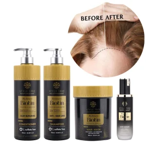 New Arrival Natural Hair Care Sets Deep Repair Hair Moisturizing Shampoo