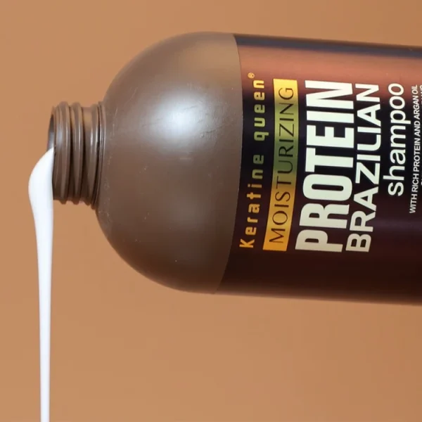 Sulfate Free Biotin Protein Hair Care Set Hair Mask Organic Shampoo and Conditioner - Image 4