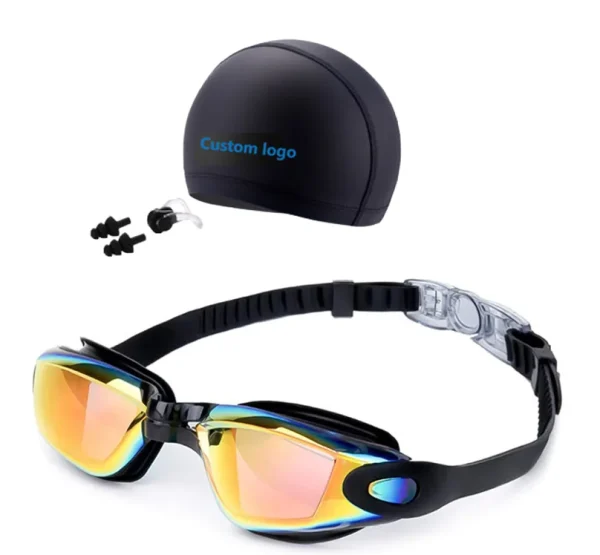 Unisex  Anti Fog High Quality Racing Water Sport Equipment Adult No Leaking With Case Adjustable Mirrored Swimming Goggles - Image 2