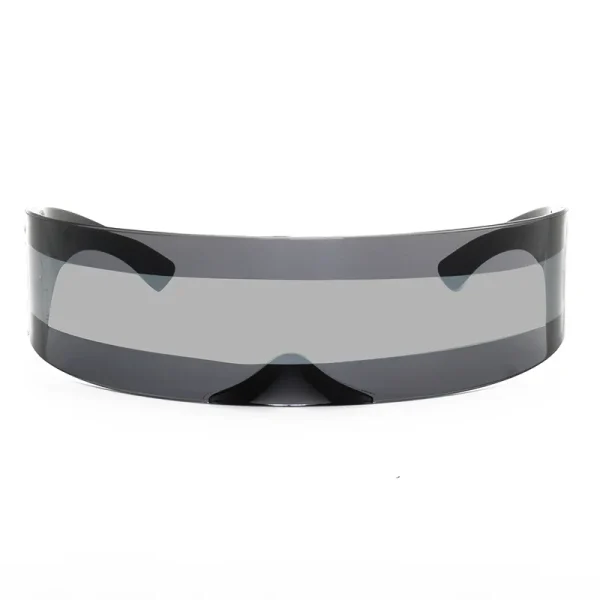 Custom logo 100% UV400 Wrap-around Monoblock Cyclops Visor Sunglasses Customizable  Futuristic Shield Sunglasses for Men Women - Image 5