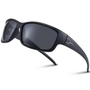 Polarized Driving Running Glasses Square Frame Cycling Sun Glasses Custom Logo Men's Sports Sunglasses