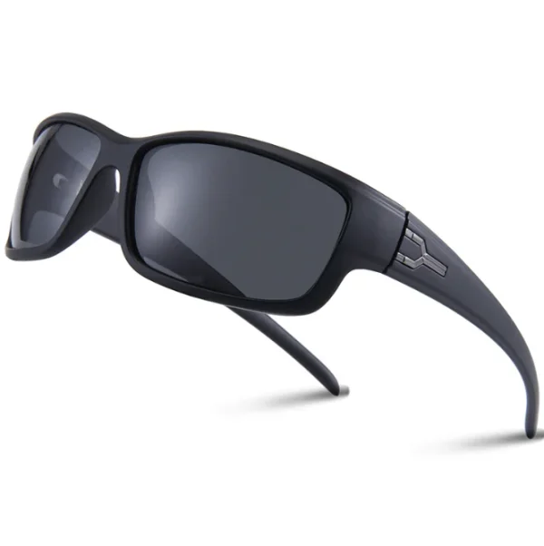 Polarized Driving Running Glasses Square Frame Cycling Sun Glasses Custom Logo Men's Sports Sunglasses