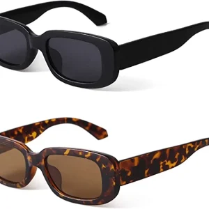 2023 Rectangle Sunglasses Gafas De Sol Rectangulares Lentes De Sol Para Mujer Vintage Small square Sun Glasses UV protection Gla