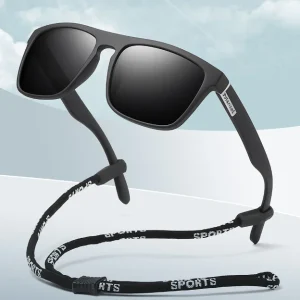 2025 Sports Polarized Sunglasses Running Sun Glasses for Men Classic Matte Black Frame UV Protection Lentes De Sol