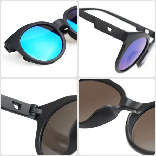 Fashion Design Kids Sunglasses Small Round Color Lens Sun Glasses for Children UV Protection Baby Eyewear Girls Boys - Image 2