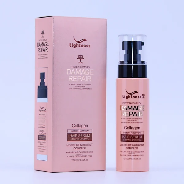 100ml Hair Serum Shine Frizz Control Dry Damage Essential Oil Biotin Keratin Silky Hair Oil Collagen Treatment - Image 6