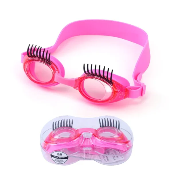 Kids Love Candy Swimming Goggles Professional Waterproof S Anti-Fog UV Protection Swim Goggles Eye Protection - Image 5