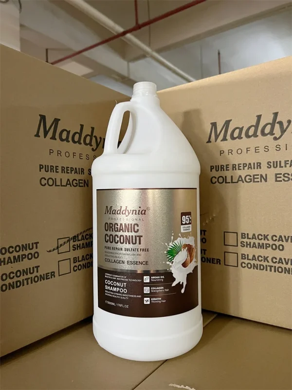 Maddynia Pure Repair Sulfate Free Gallon Size Shampoo and Conditioner Nourishes the Scalp Gives Rich Nutrition to Hair - Image 5