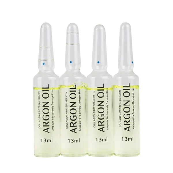 Vegan Hair Vitamin Ampoules Nourishing Hair Serum Oil for Dry and Damaged Hair - Image 5