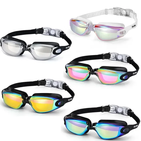 Swimming Glasses Adult Swim Goggles Professional Swimming Goggles With case Anti Fog 100% UV protection No Leaking - Image 2