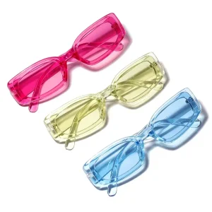 Small Retro Square Sunglasses Women UV 400 Vintage Rectangle Sun Glasses Outdoor Shades Custom Logo