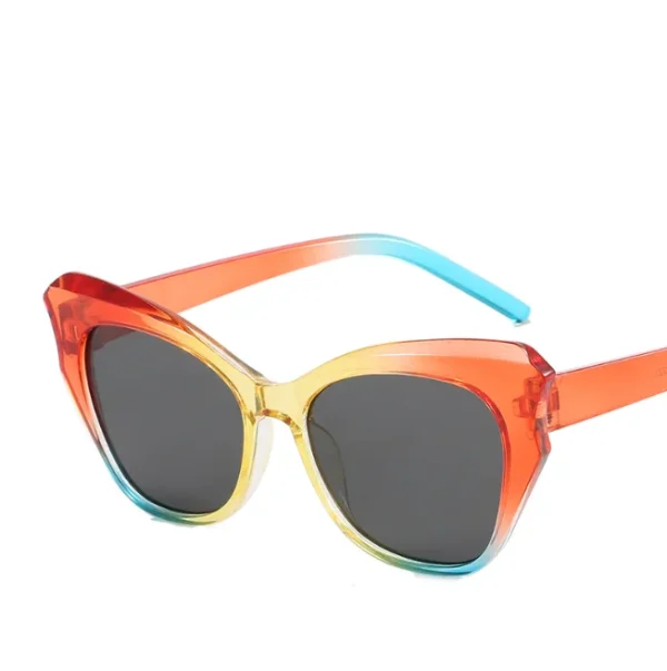 Cat Eye Shape Sunglasses Beach UV Protection Sun Glasses Fashion Shades 90s Glasses Summer Eyewear - Image 5