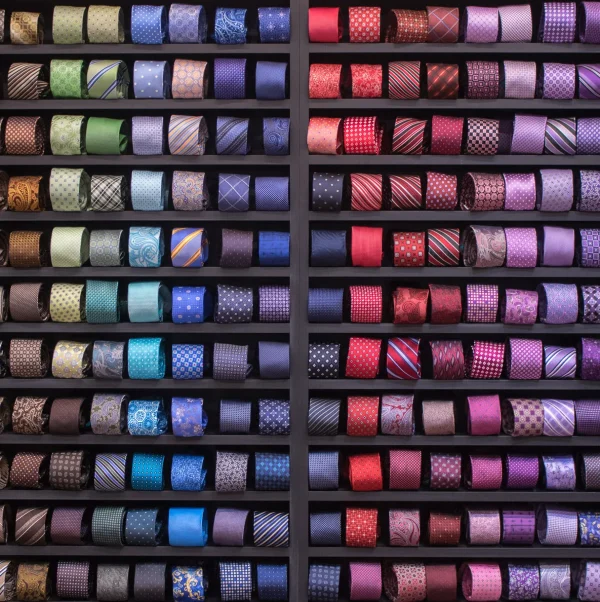 New Design Classic Polyester Silk Mens Neck Ties 8 cm Plaid Striped Ties Formal Business Wedding Silk Ties for Men