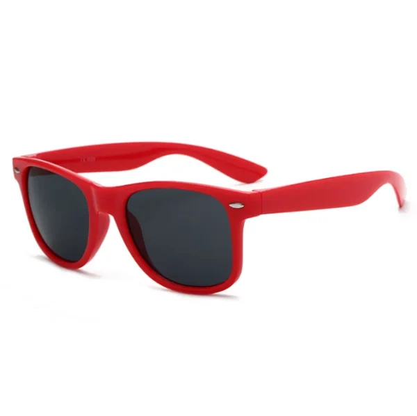 2023 Wholesale Custom logo Promotional Recycled Plastic square Lentes De Sol Women Men Black Shades Lentes Sol - Image 4