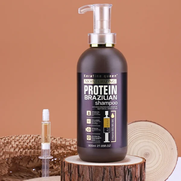 Factory Supply Brazilian Protein Shampoo Moisturizing Shampoo and Conditioner for Repairing Damaged Hair - Image 2