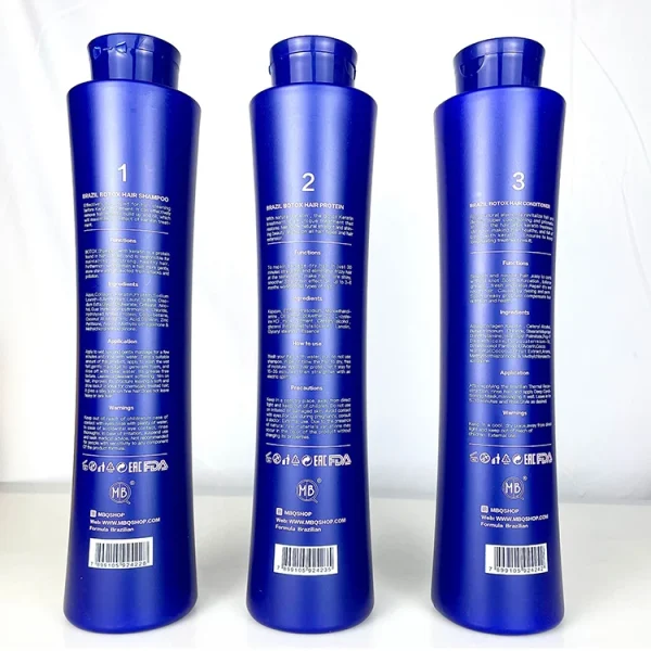 Private Label PH7 Shampoo Keratin 100% Straightening Keratin Cream Care Repair Damaged Hair Treatment - Image 2