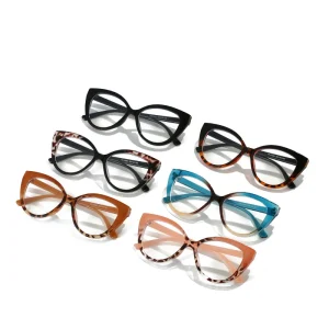 5001 Fashion TR90l Cat Eye Glasses Frame Anti Blue Light Glasses Women Eyeglasses Frame for Myopia