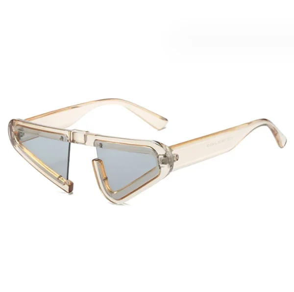 New Fashion Triangle Cat Eye Sunglasses Women Men Vintage Shades  Personality Sun Glasses Hip Hop Eyewear UV400 - Image 6