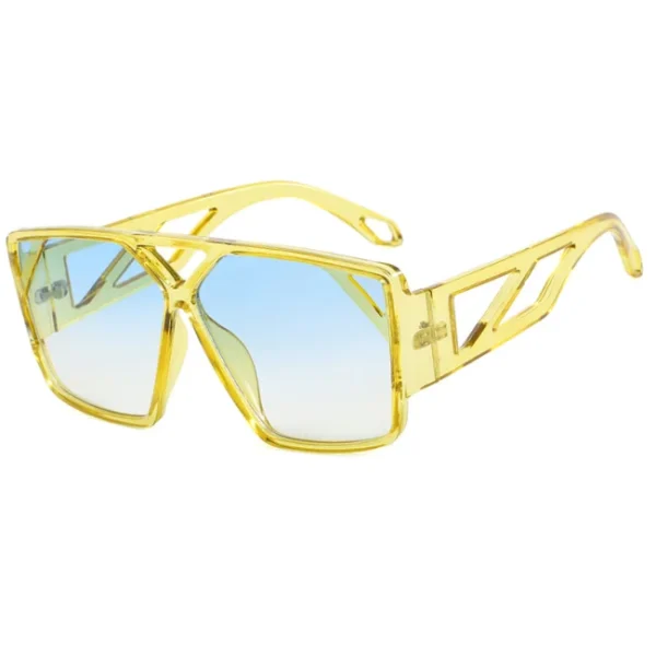 Fashion Female Square Sunglasses for Women Oversized Fashion Shades Trend Design Sun Glasses UV400 Eyewear Wholesale - Image 3