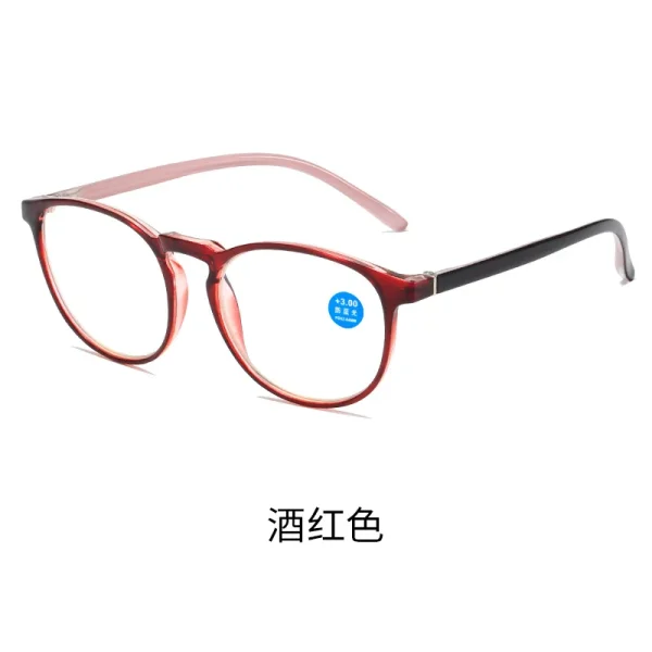 2101 Reading Glasses Large Frame Fashionable Anti-blue Light Reading Glasses Unisex Reading Glasses - Image 3