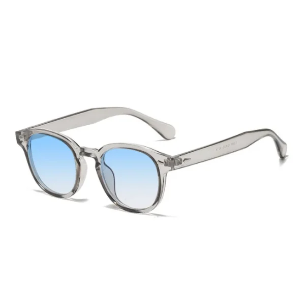 Fashion Rivet Round Sunglasses Men Women New Trend Small Frame Outdoor Sun Glasses Square Driving Shades - Image 5