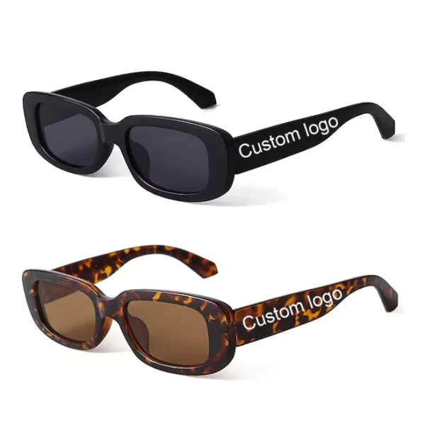 Custom logo Vintage Square Sunglasses Lentes Sol Cuadrado Blanco Gafas De Sol Para Mujer 2023 Oculos De Sol - Image 4