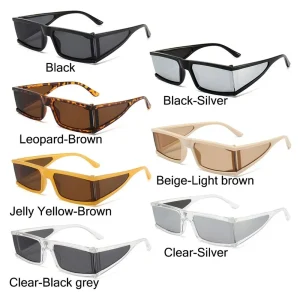 Small Rectangle Sunglasses New Women Sunglasses Retro Punk Style Sun Glasses UV400 Shades Outdoor Eyewear