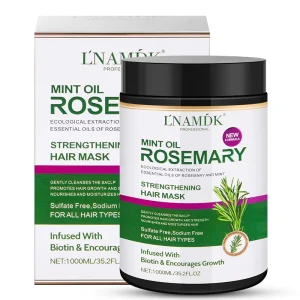 OEM/ODM 1000 ml rosemary peppermint oil hair mask moisturizing hair dye perm ointment