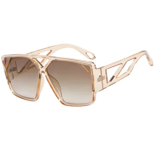 Fashion Female Square Sunglasses for Women Oversized Fashion Shades Trend Design Sun Glasses UV400 Eyewear Wholesale - Image 6