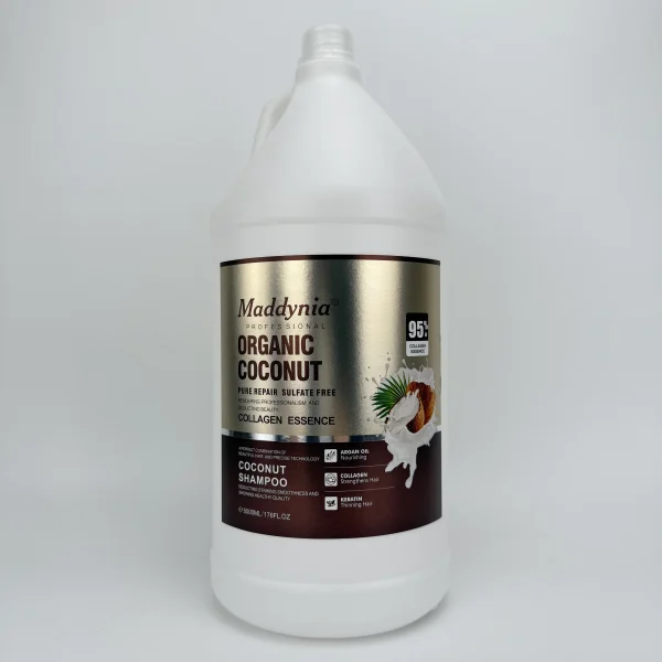 5-Liter Salon Use Organic Coconut Oil Hair Shampoo Refreshing Fluffy Private Label Hair Washing Shampoo - Image 2