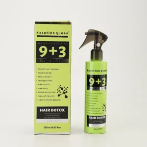 Private Label Heat Protect and Shine Spray Anti Frizz Split for Hair Smooth Repair Hair Gloss Oil Spray