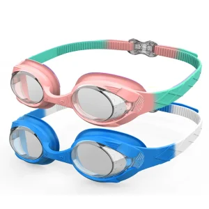 High Quality New Design Best Kid Silicone Swim Goggles No Leaking Anti-fog Eye protection Swimming Kids Goggles