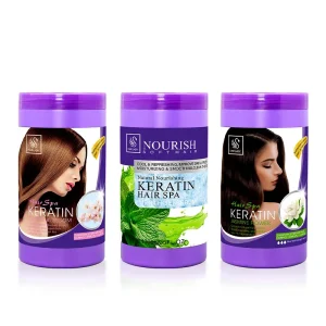 Private Label Nourish Damaged Hair Repair Smooth Hair Spa Moisturizing Salon Keratin 1000ml Hair Mask