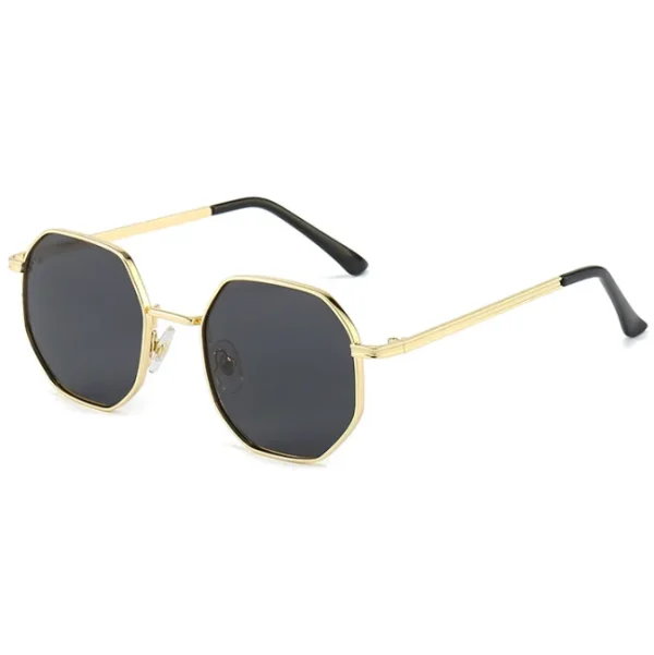 Retro Hexagon Small Metal Frame Polarized Sunglasses Women Men Vintage Driving Glasses Fashion Eyewear Lentes De Sol UV400 - Image 5